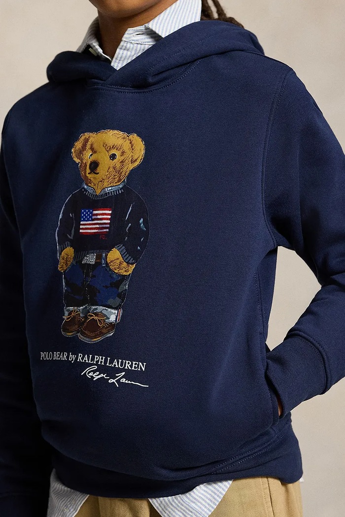 Detská mikina Polo Ralph Lauren 323A10529001 tmavomodrá