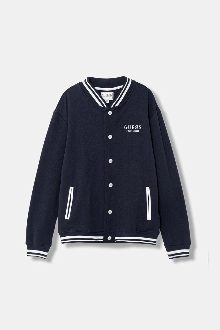 Guess bluza dziecięca pozostałe granatowy L6RQ06.K0170.PPY2