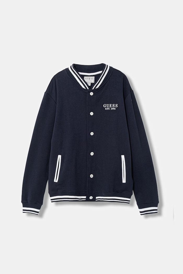 Guess bluza dziecięca pozostałe granatowy L6RQ06.K0170.PPY2