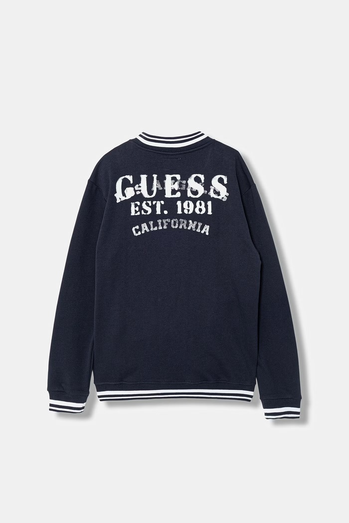 Guess bluza dziecięca L6RQ06.K0170.PPY2 granatowy SS26