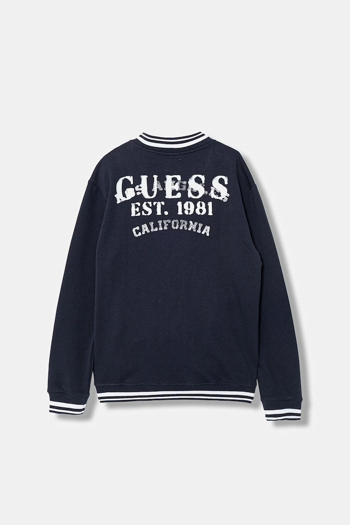 Guess bluza dziecięca L6RQ06.K0170.PPY2 granatowy SS26