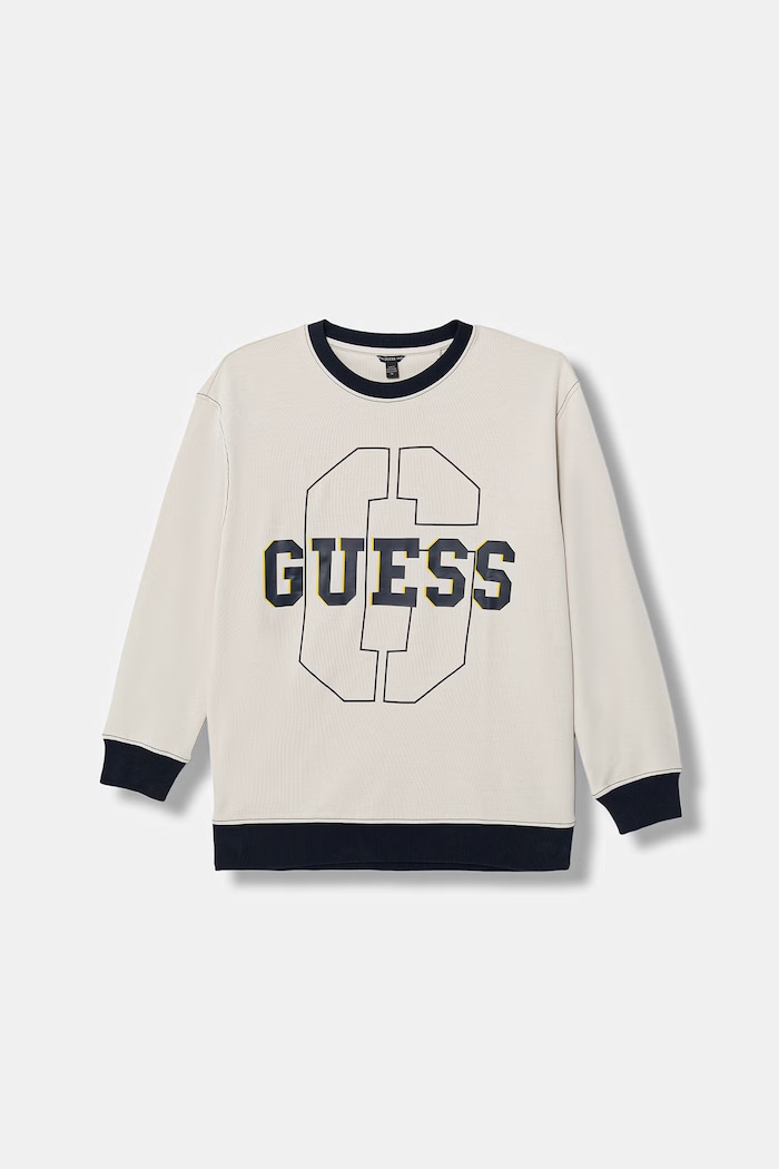 Guess bluza dziecięca z elastanem beżowy L6RQ18.KCCH0.PPY2