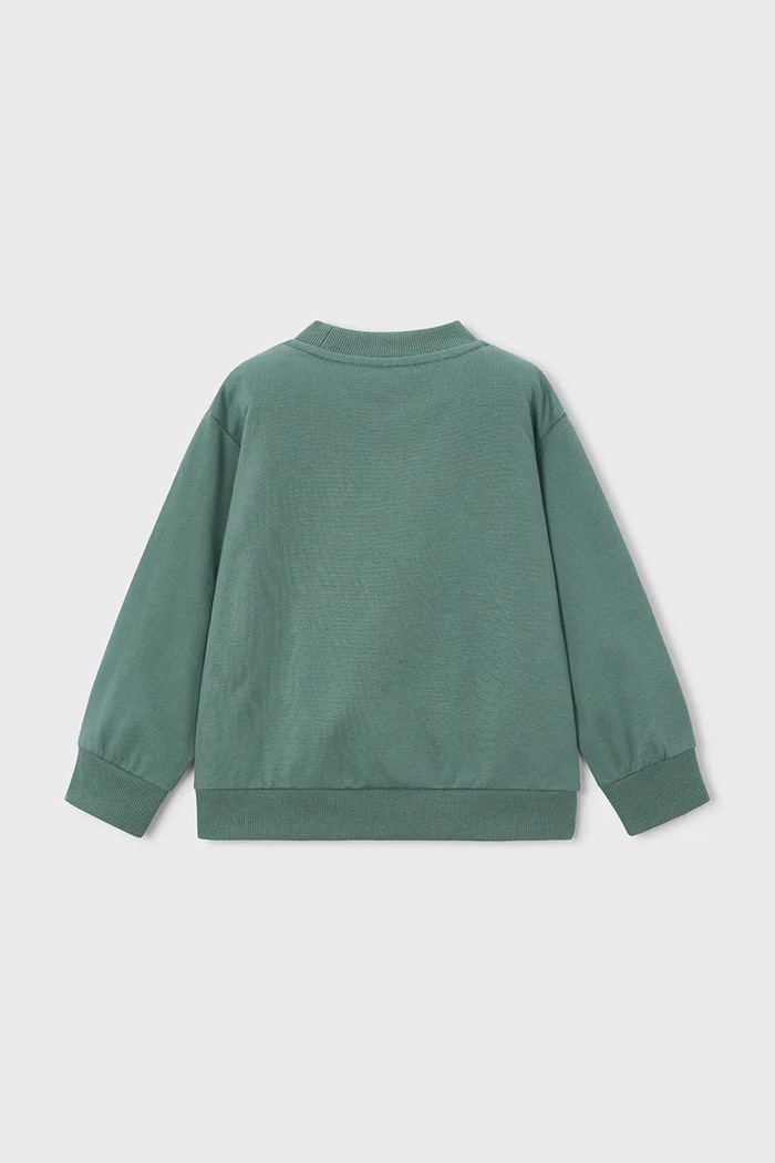 Mayoral bluza dziecięca 3434.5D.Mini.PPY2 zielony SS26