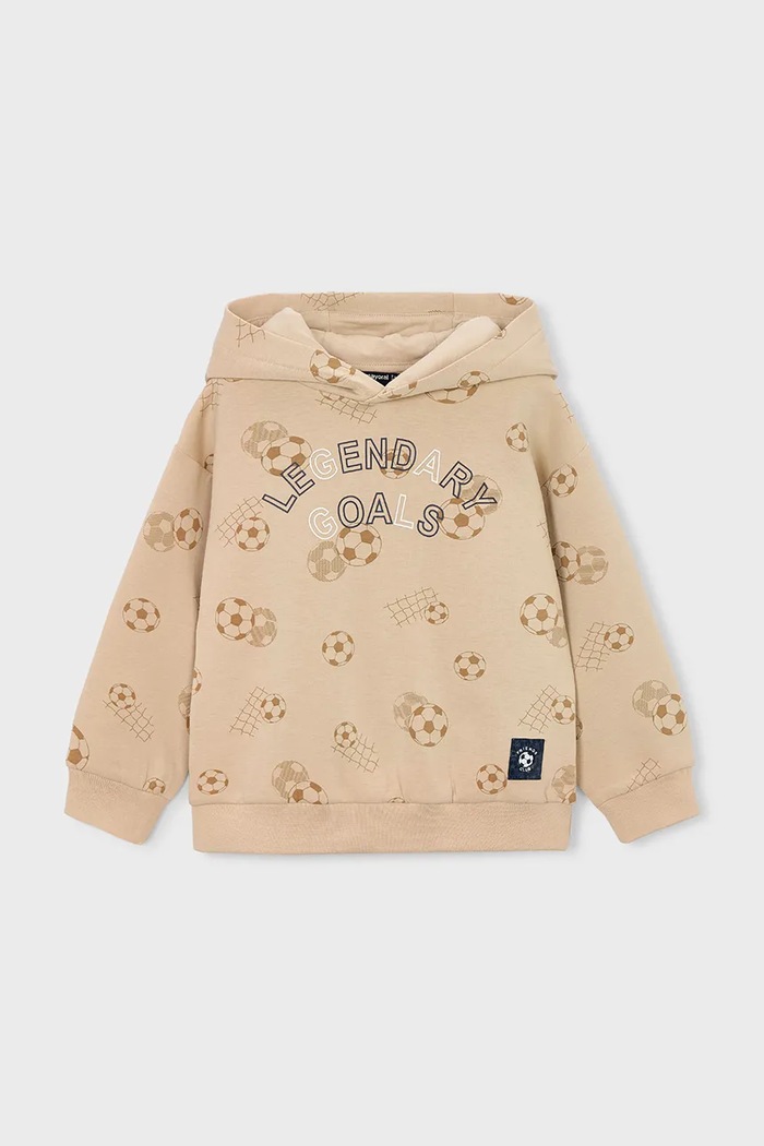 Παιδική μπλούζα Mayoral εμπριμέ μπεζ 3435.5G.Mini.PPY2
