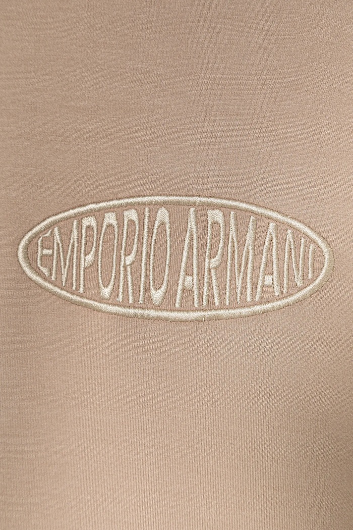 CHLAPEC Dětská mikina Emporio Armani EB000950.AF21880 béžová