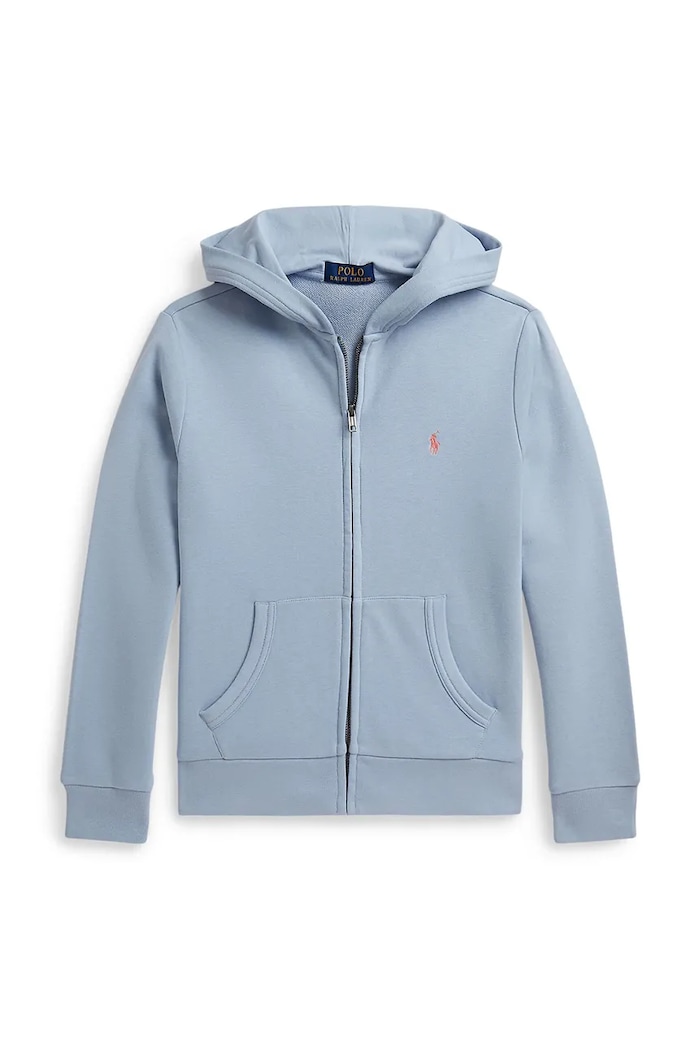 Polo Ralph Lauren bluza dziecięca z kapturem niebieski 323964134503