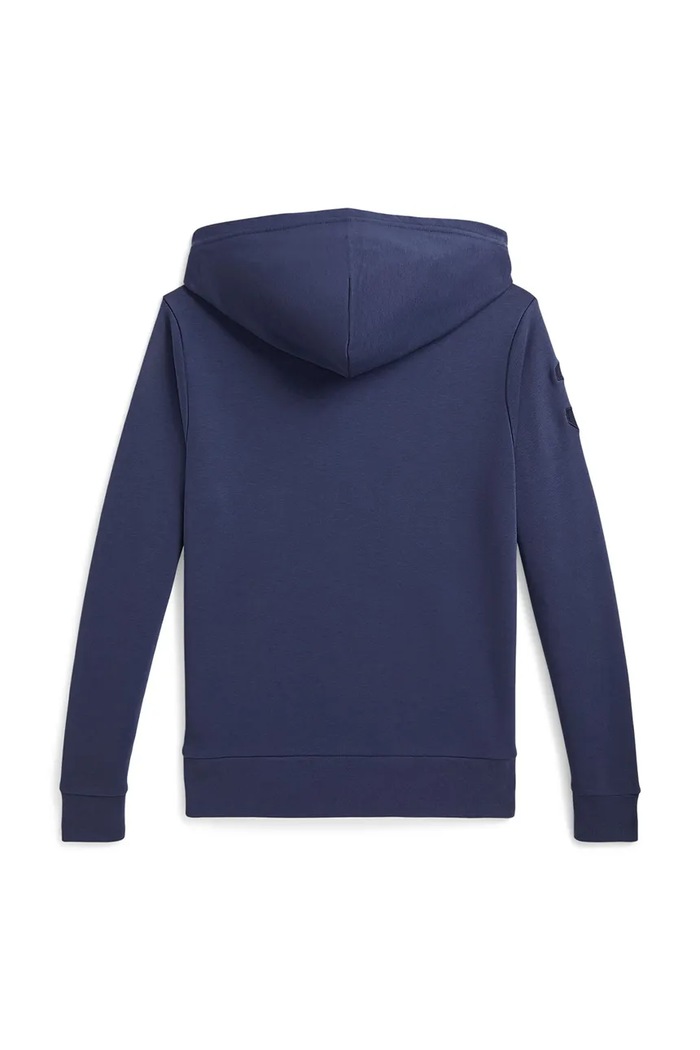 Chlapec Polo Ralph Lauren mikina s kapucňou detská s bavlnou 323A12245001 tmavomodrá