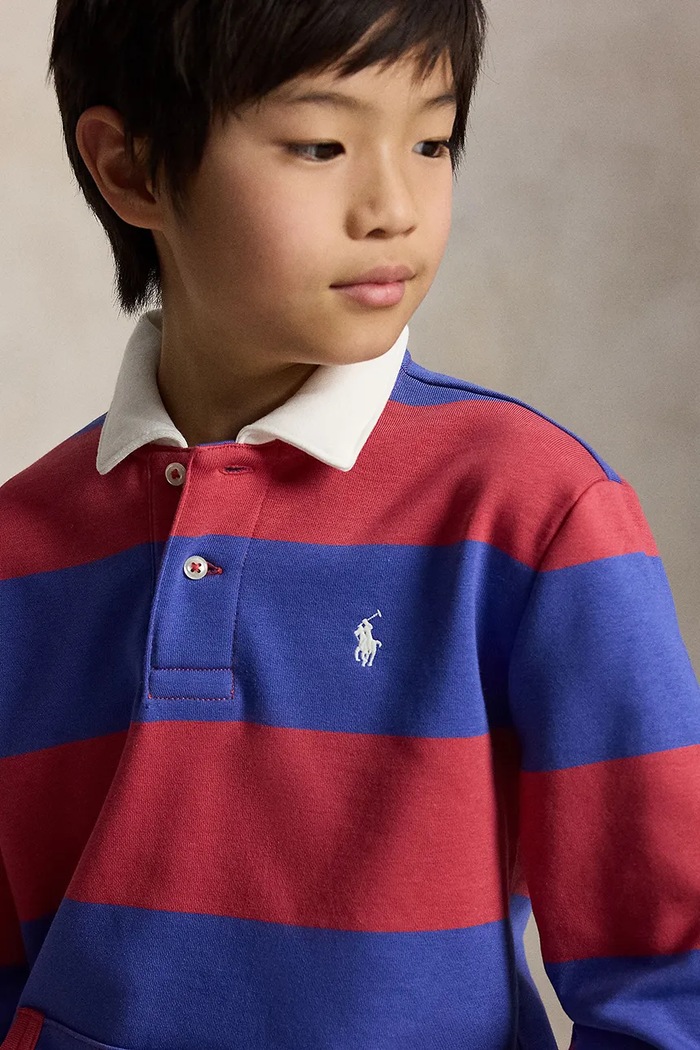 Detská mikina Polo Ralph Lauren 323A12427001 červená