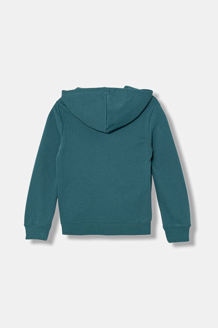 Puma mikina s kapucňou detská ESS No. 1 Logo 684909.PPY2 tyrkysová SS26