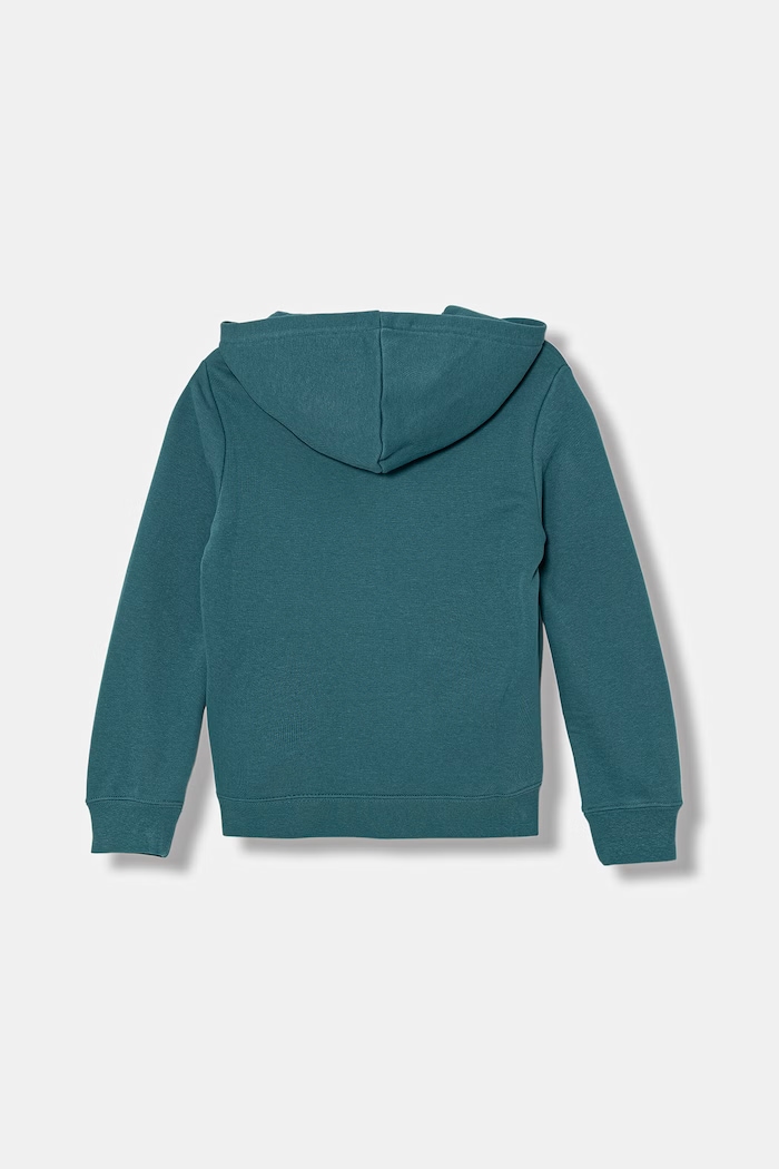 Puma mikina s kapucňou detská ESS No. 1 Logo 684909.PPY2 tyrkysová SS26
