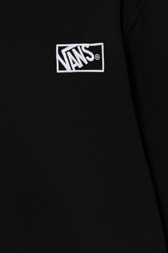 Chlapec Detská mikina Vans VN000W08BLK1 čierna