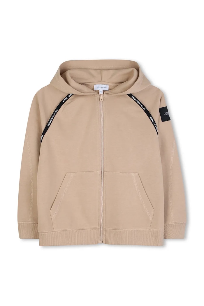 Marc Jacobs hanorac pentru copii din bumbac bej W60804.156