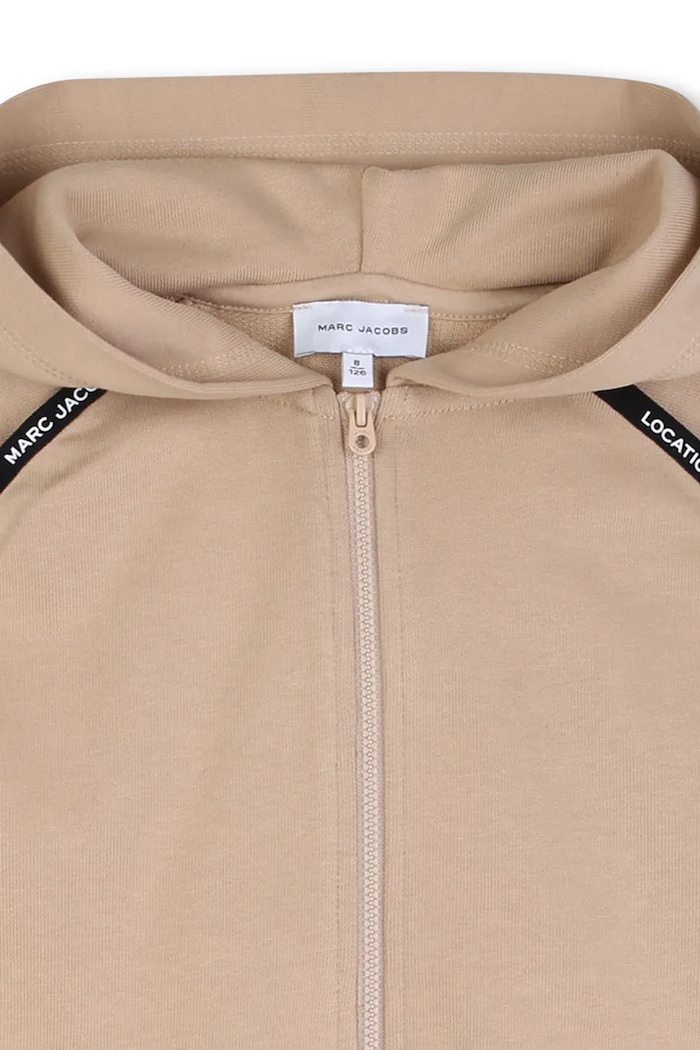 Băieți Marc Jacobs hanorac pentru copii din bumbac W60804.156 bej