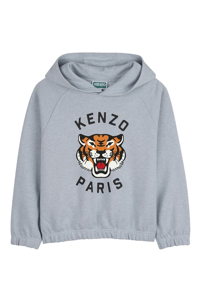 Detská mikina Kenzo Kids K61665.86.108 modrá SS26