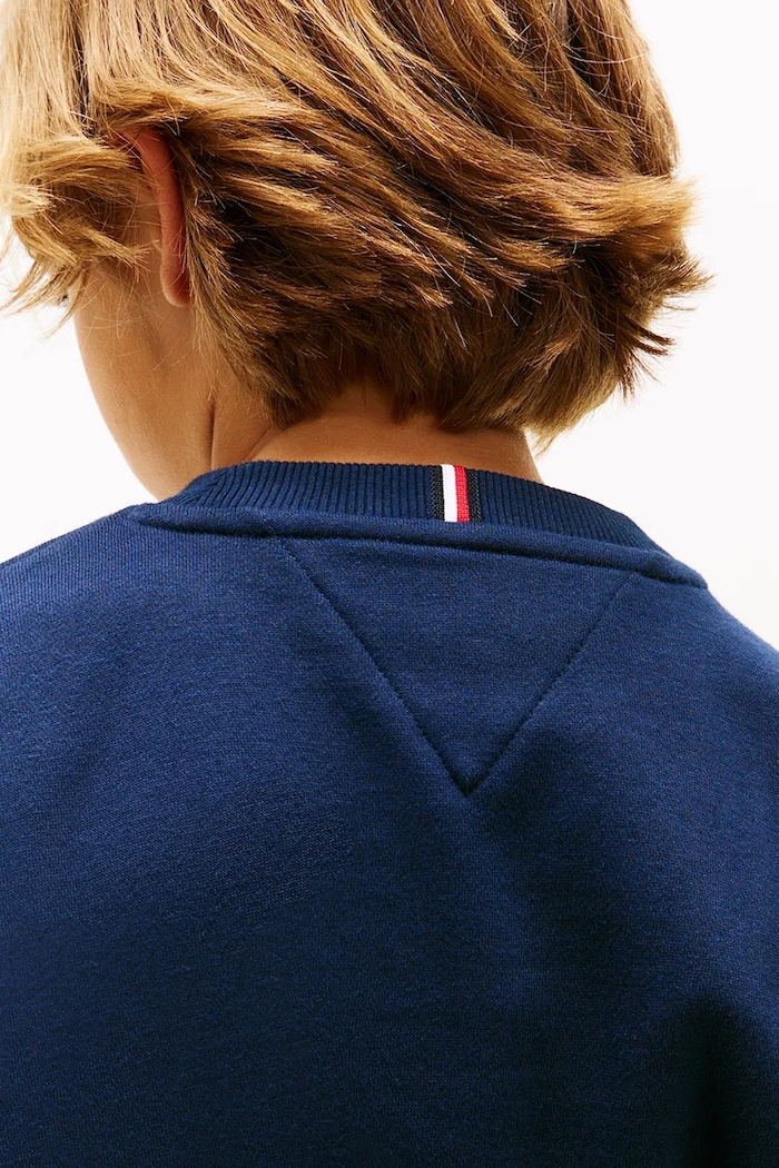 Tommy Hilfiger detská mikina s bavlnou KB0KB10255.98.122.PPY2 tmavomodrá