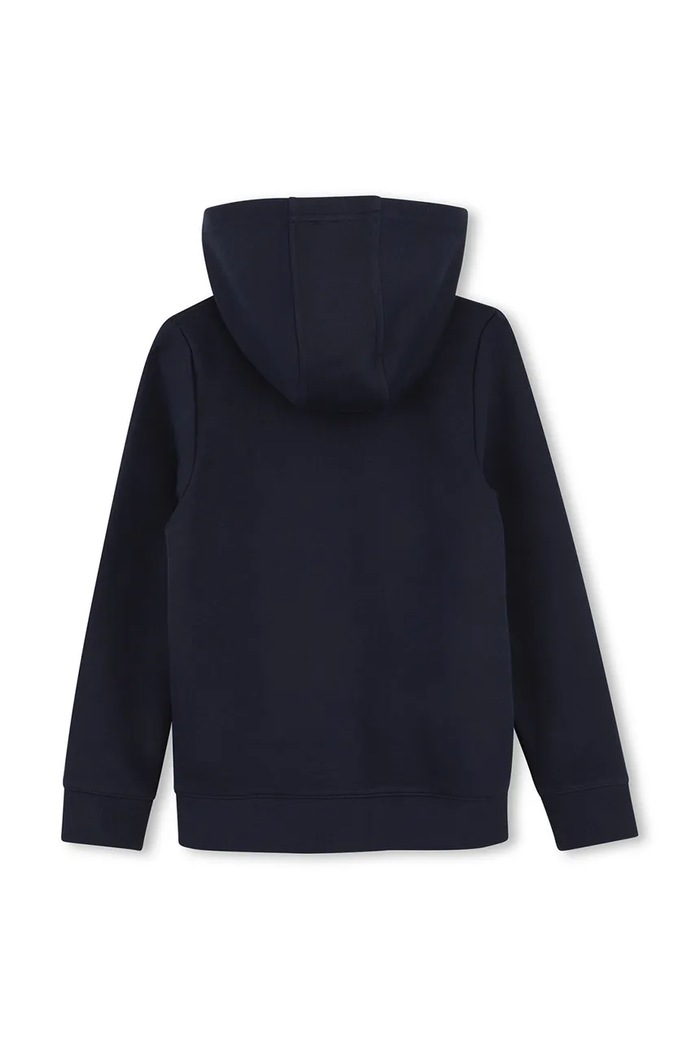 BOSS hanorac pentru copii cu bumbac J52945.114.150 bleumarin SS26