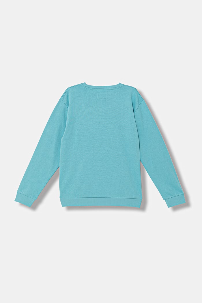 Guess hanorac pentru copii, din bumbac L6GQ04.KA6R4.PPY2.M albastru SS26