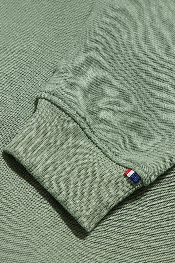 U.S. Polo Assn. hanorac cu fermoar și glugă pentru copii, cu bumbac negru USP4413