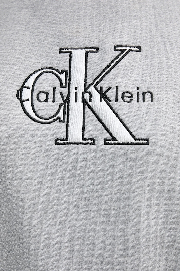 Mikina Calvin Klein Jeans LV047E825G šedá