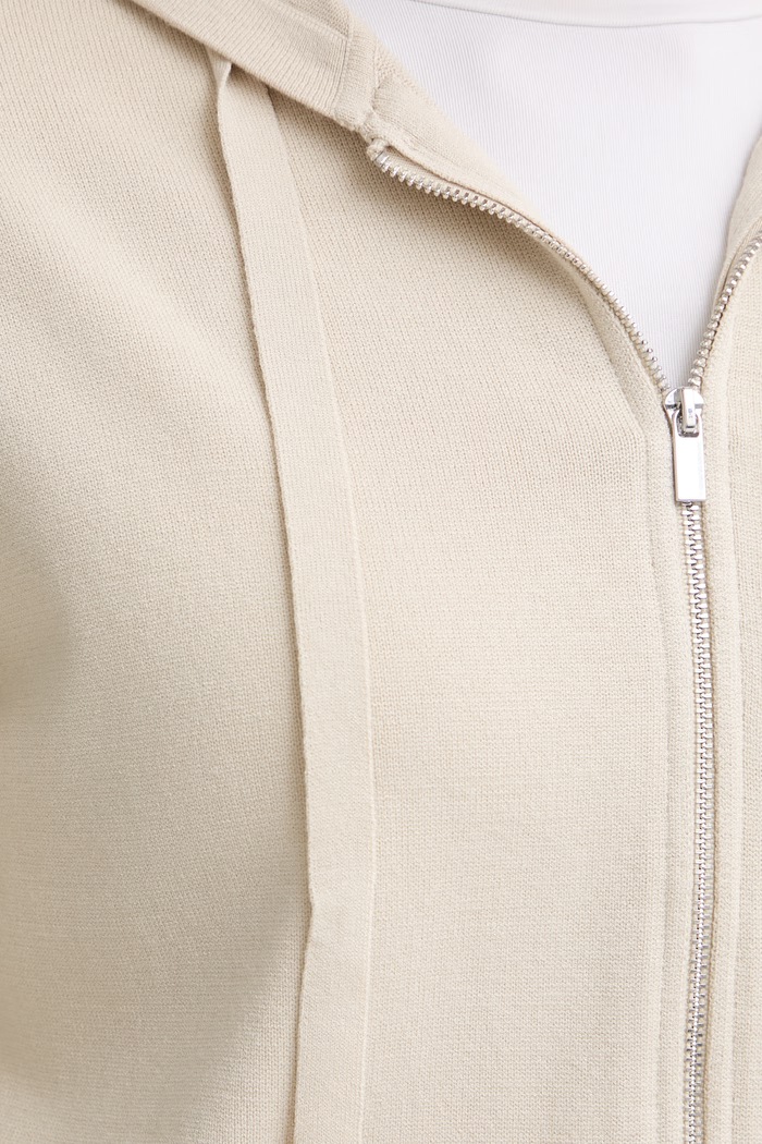 MM by Max Mara sveter na gombíky dámsky ALOA 2616341027600 béžová