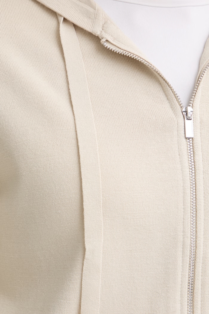 MM by Max Mara sveter na gombíky dámsky ALOA 2616341027600 béžová