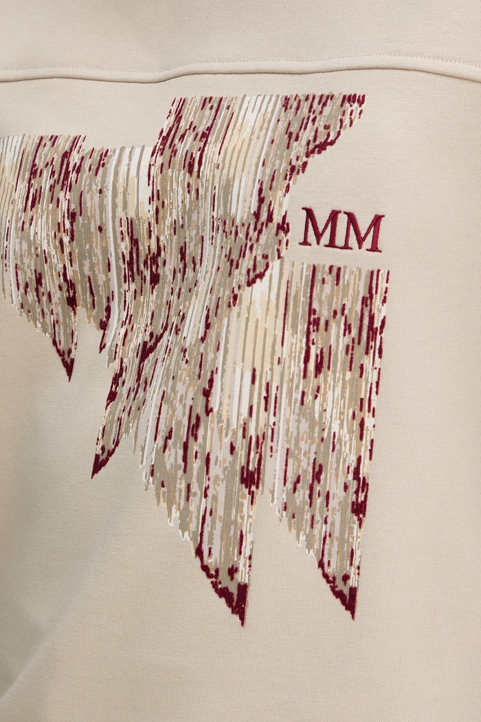 MM by Max Mara dámska mikina s bavlnou EUFORICO béžová 2616921027600