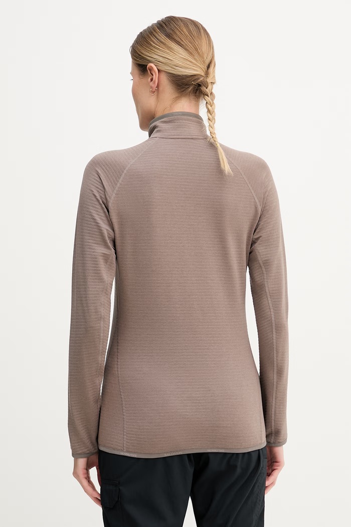 Oblečenie Outdoorová mikina Salomon ESSENTIAL LIGHTWARM LC2757000 hnedá