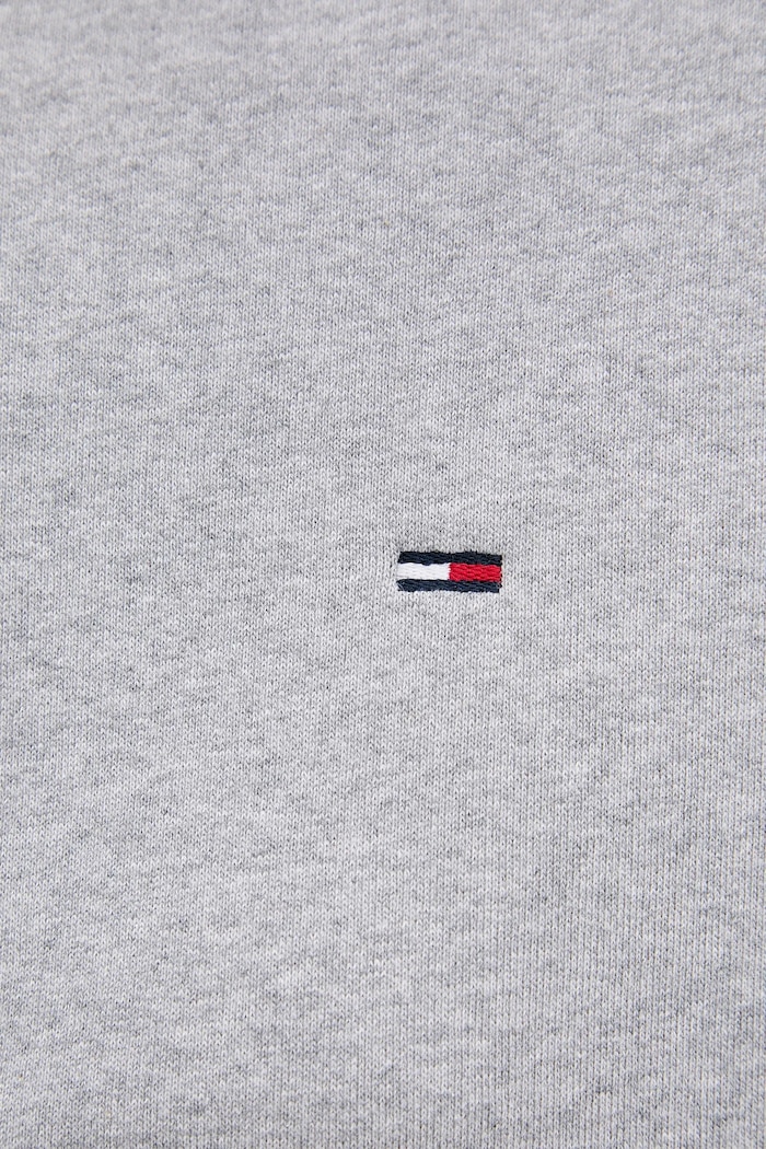 Bavlnená mikina Tommy Jeans DW0DW21924 sivá