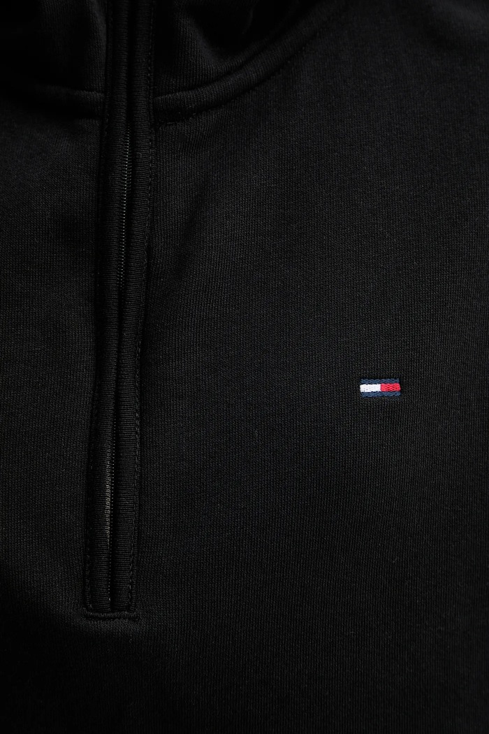 Tommy Jeans hanorac de bumbac DW0DW21924 negru