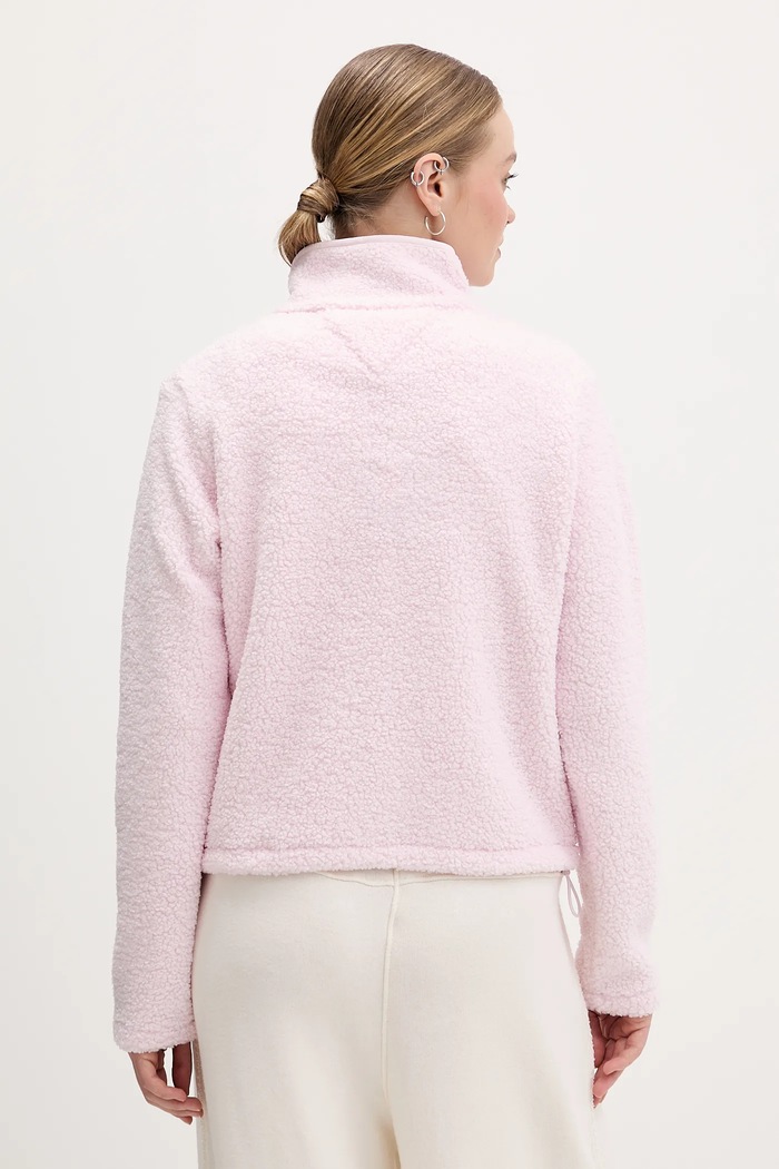 Ruházat Tommy Jeans felső DW0DW21926 rózsaszín