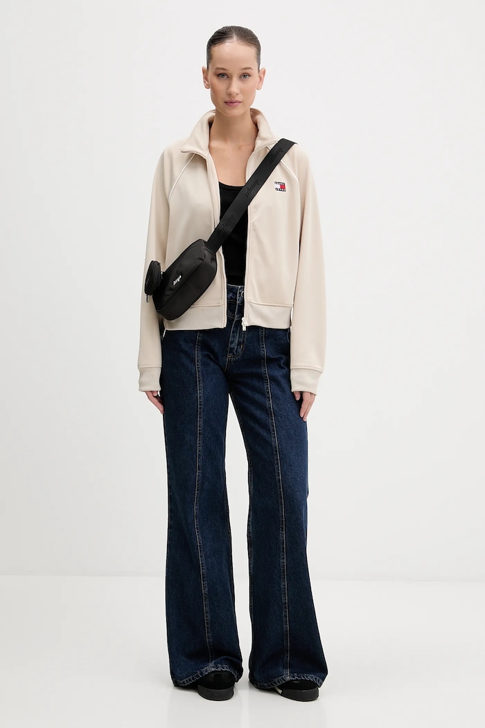 Dukserica Tommy Jeans DW0DW21930 bež SS26
