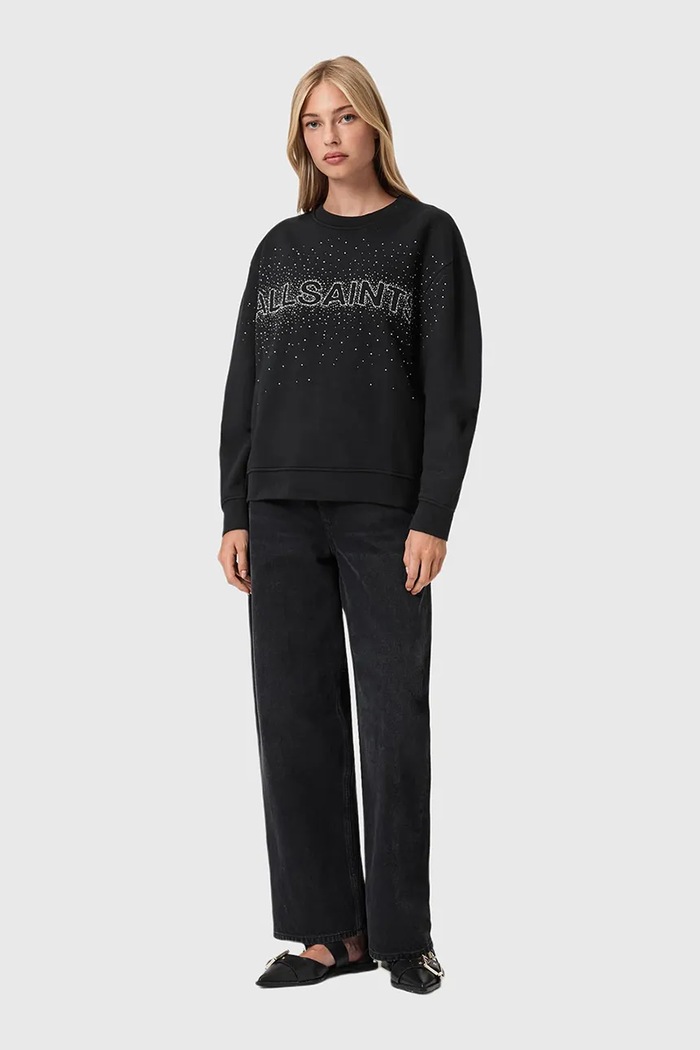 AllSaints felpa W052JE nero