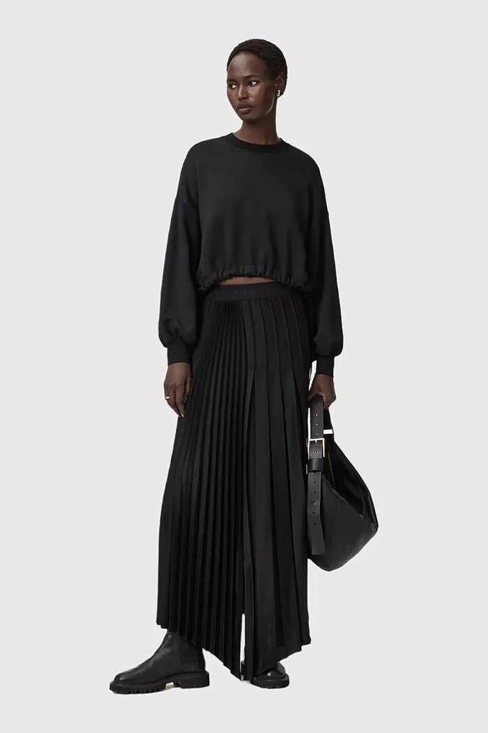 Oblečení Mikina AllSaints W093JD černá