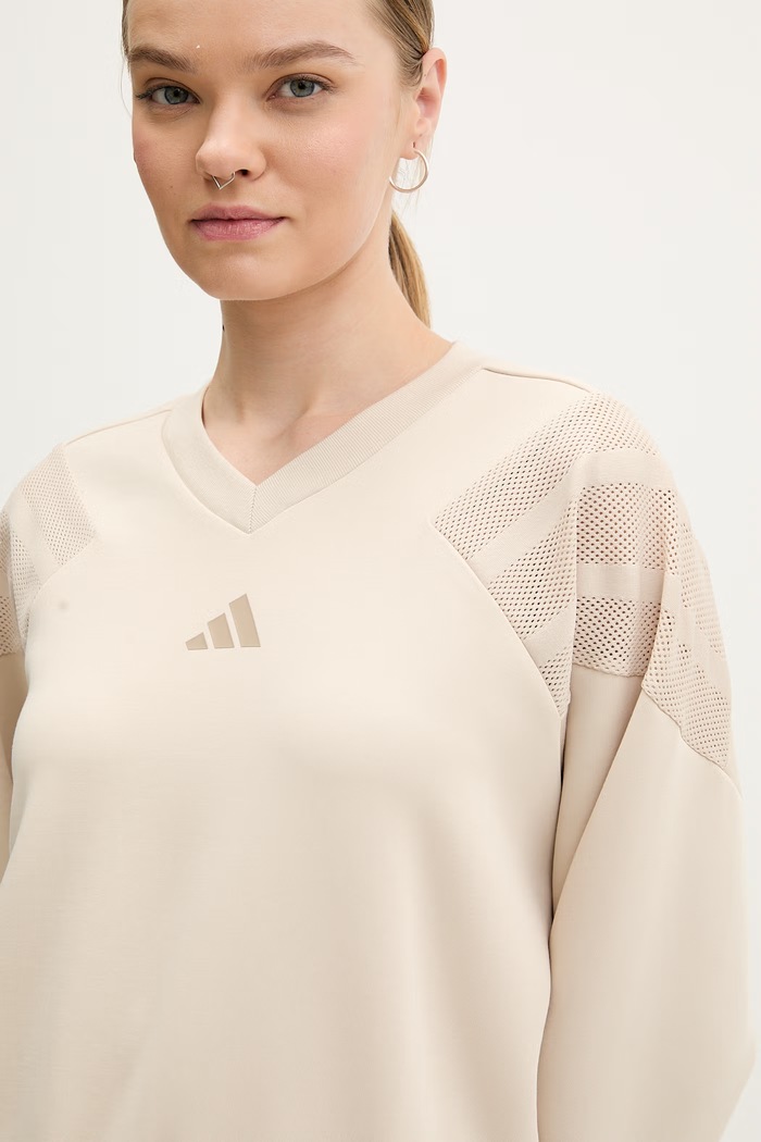 Mikina adidas The Future Icons béžová KB4244