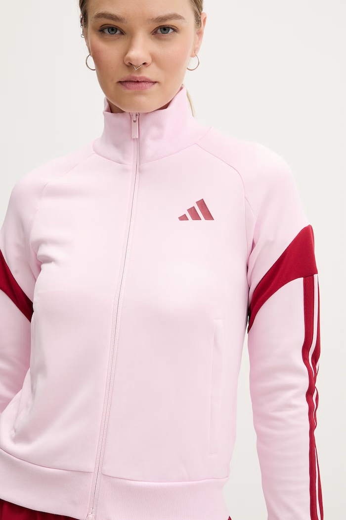 Mikina adidas The House of Tiro ružová KE5676