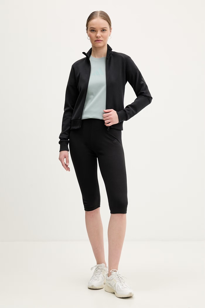 Mikina adidas The Soft Lux KE9141 čierna SS26
