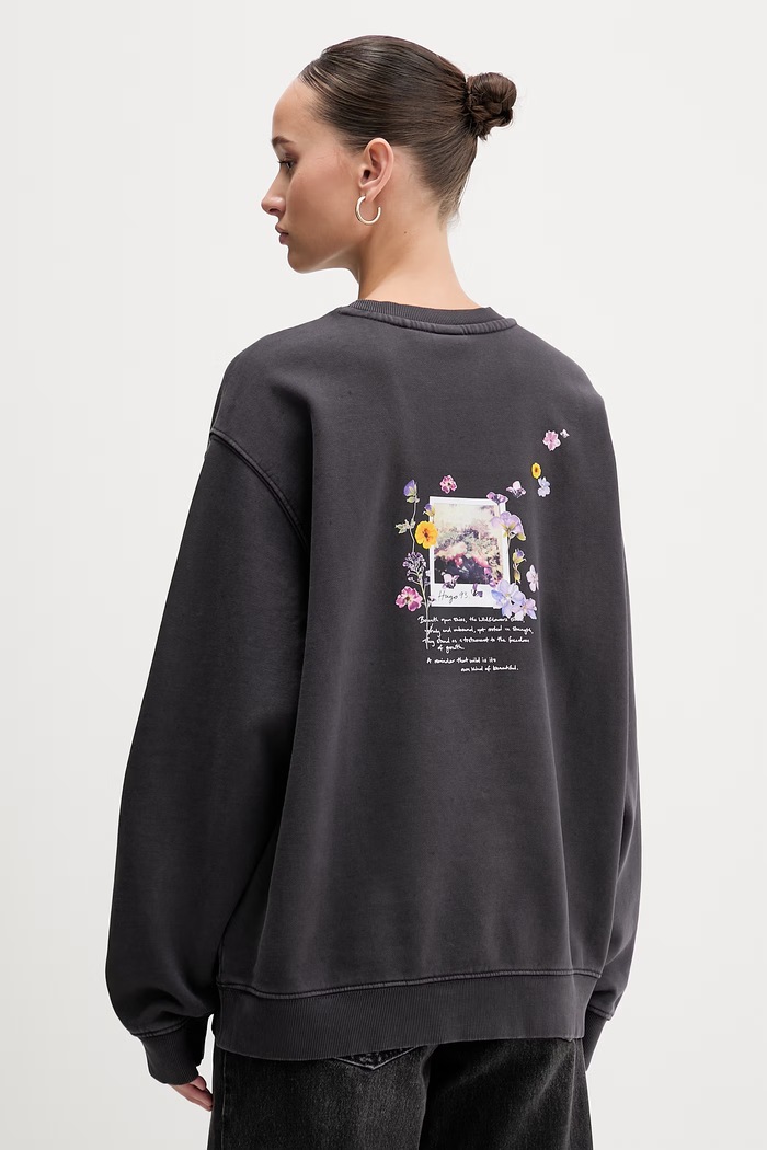 Дрехи Памучен суичър HUGO Classic crew_7 50561052 сив