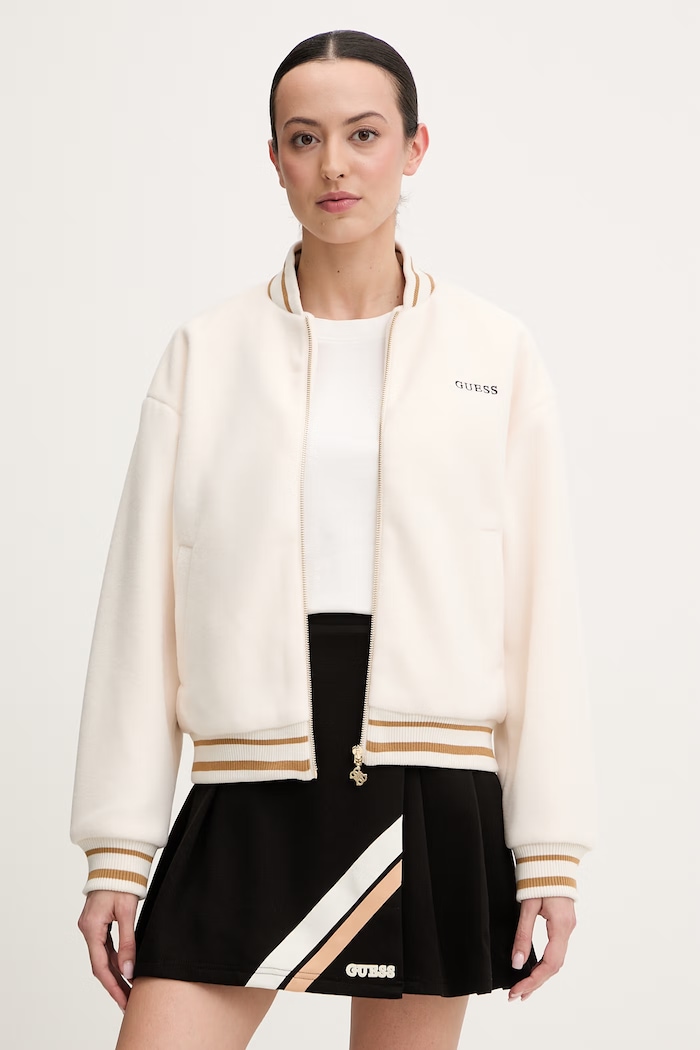 Bunda Guess ARTEMISIA bomber béžová V6RL00.WM072