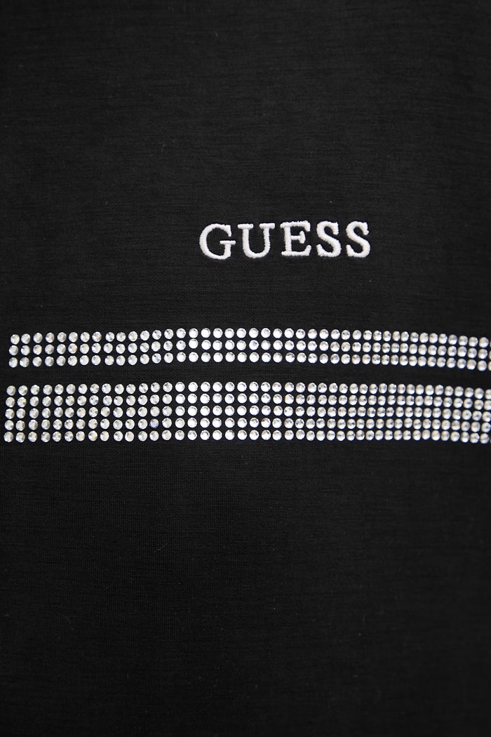 Mikina Guess BERTHE V6RQ01.KCAY2 čierna