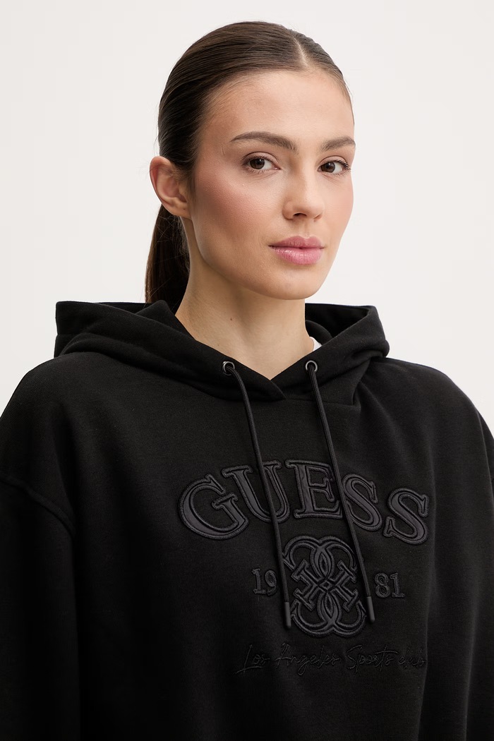 Guess bluză YAYOI negru V6RQ03.KD761