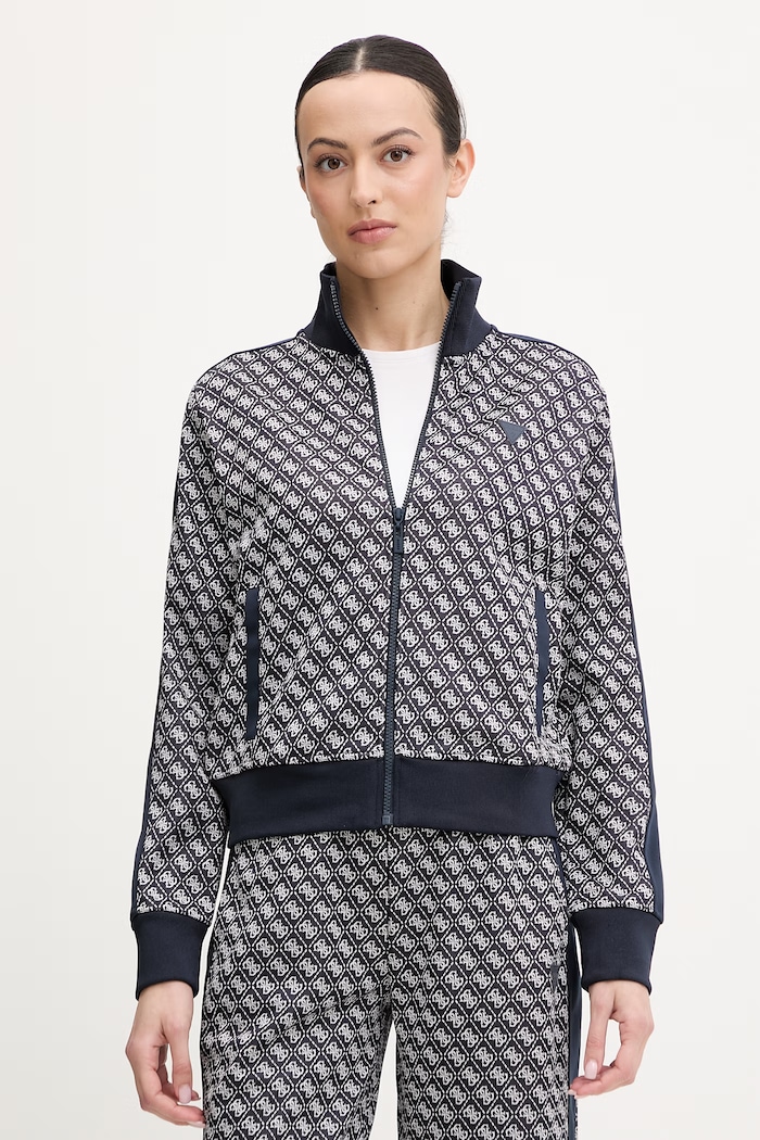 Guess bluza MAYA pozostałe granatowy V6RQ08.K2042