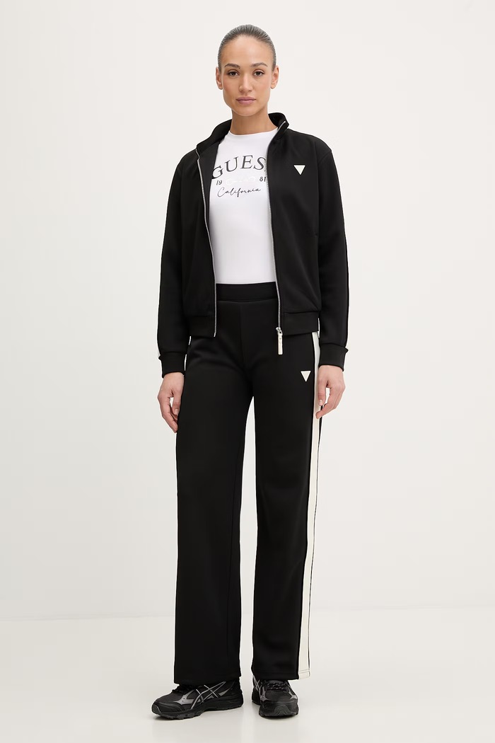 Guess bluză MARLENE V6RQ09.KCYF2 negru SS26
