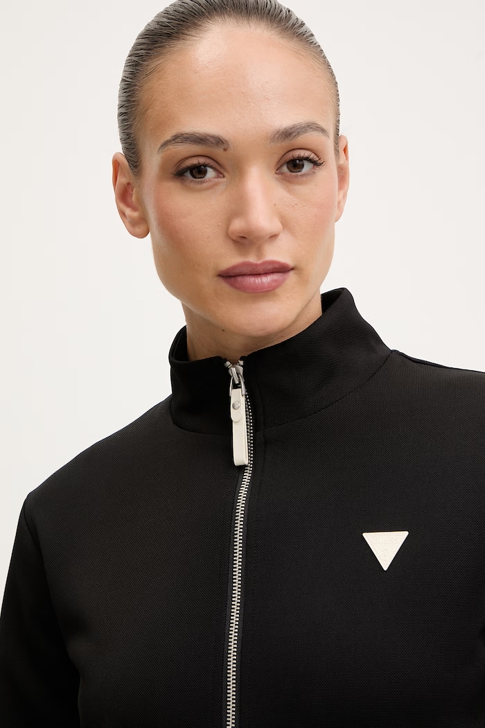 Guess bluză MARLENE negru V6RQ09.KCYF2