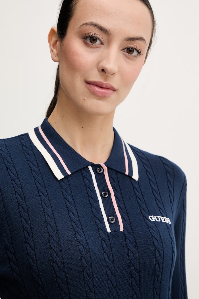 Sveter Guess SHARI tmavomodrá V6RR01.Z4652
