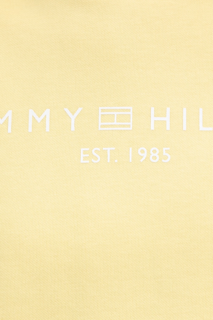 Tommy Hilfiger mikina dámska s bavlnou WW0WW47831 žltá
