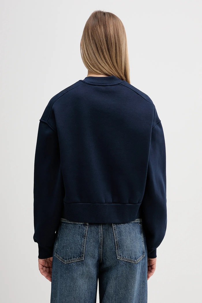 Oblečení Mikina Tommy Hilfiger WW0WW47835 námořnická modř