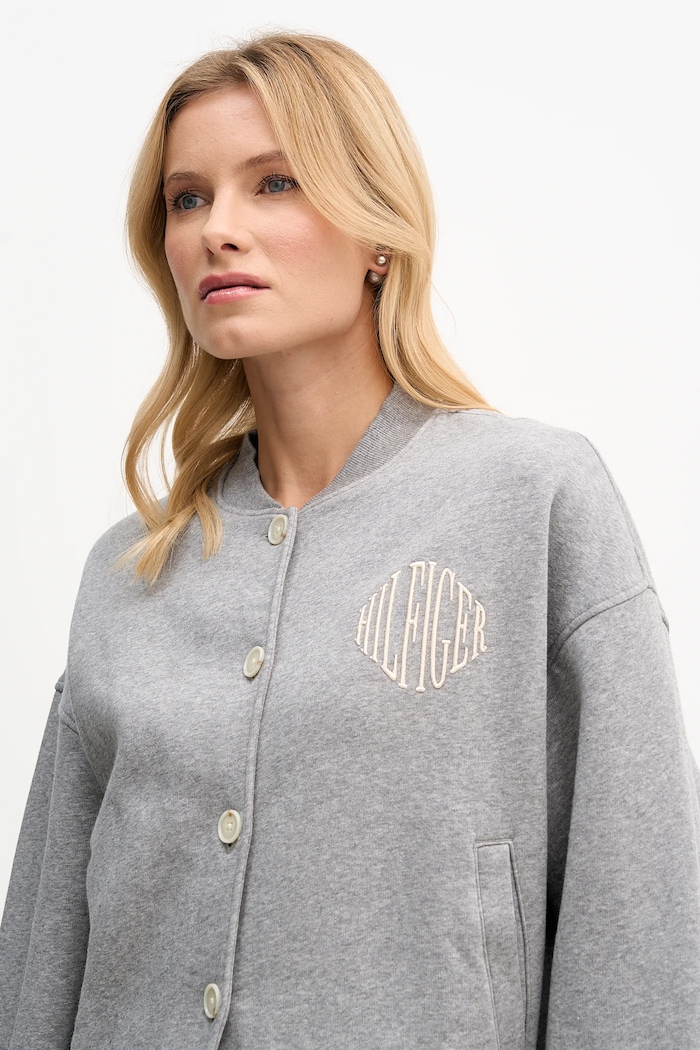 Tommy Hilfiger felső szürke WW0WW47847
