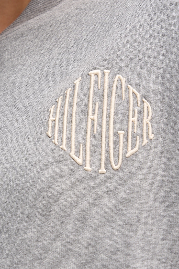 Tommy Hilfiger felső WW0WW47847 szürke