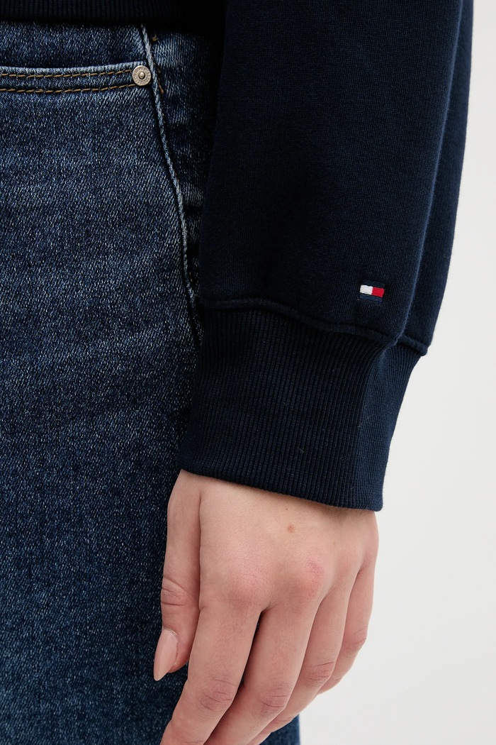 Mikina Tommy Hilfiger WW0WW47847 námořnická modř