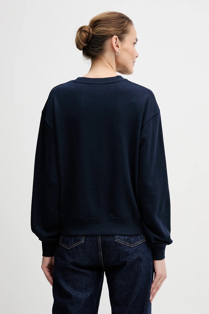 Îmbrăcăminte Tommy Hilfiger bluză WW0WW49418 bleumarin